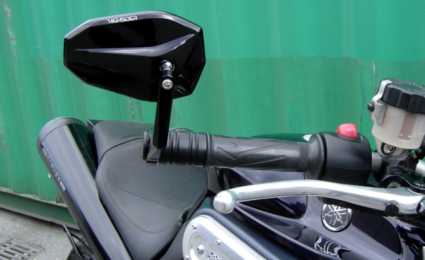 Bar End Weights (long) Type-7 for handlebar end mirrors - Click Image to Close