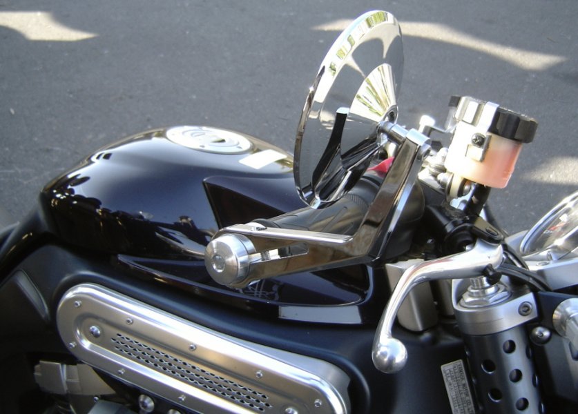 Bar End Weights Type-22 for handlebar end mirrors - Click Image to Close