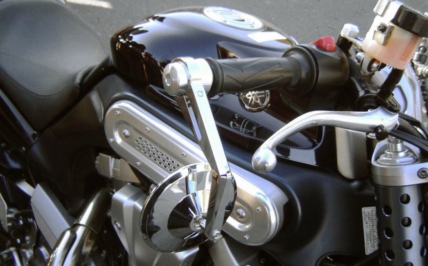 Bar End Weights Type-22 for handlebar end mirrors - Click Image to Close