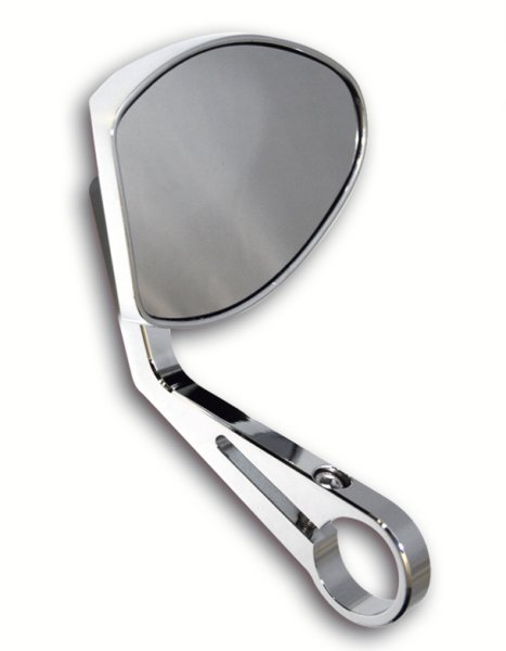 Bar End Mirror FERRARA 2 chrome (ECE standard) - Click Image to Close