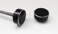 Cover Caps (with bevel) Front Wheel Axle - Sportster S 1250