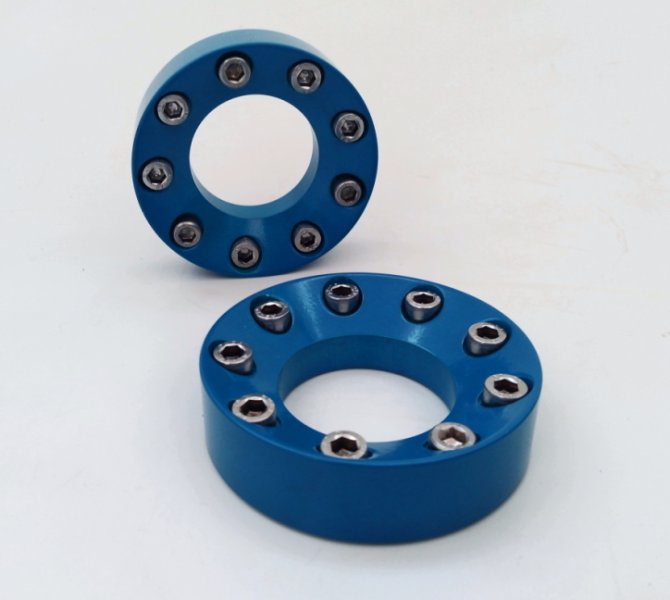 Exhaust Inner Ring Set blue - Click Image to Close
