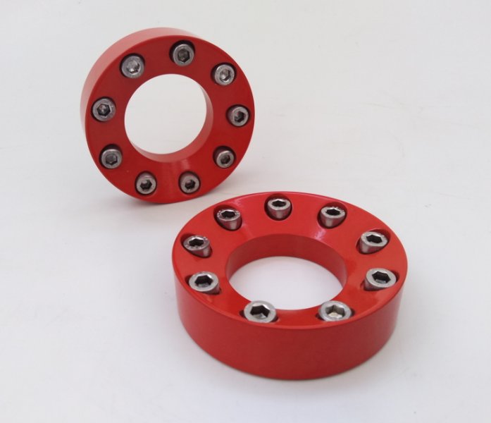 Exhaust Inner Ring Set red - Click Image to Close