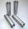 Front Fork Cover Type-5 silver 1 set