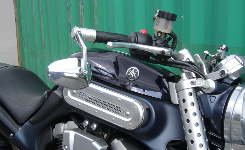 Bar End Weights (long) Type-7 for handlebar end mirrors - Click Image to Close