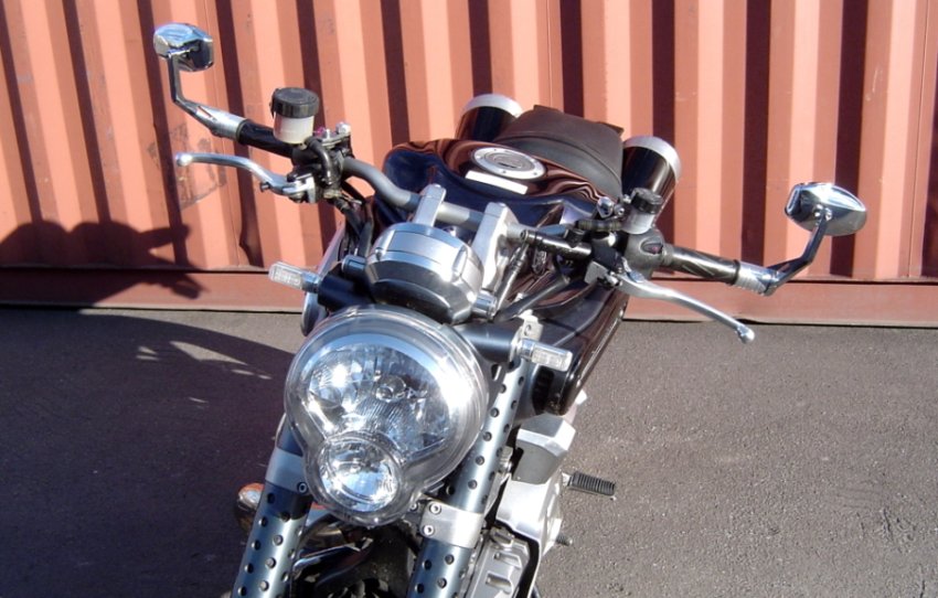 Bar End Weights (long) Type-7 for handlebar end mirrors - Click Image to Close