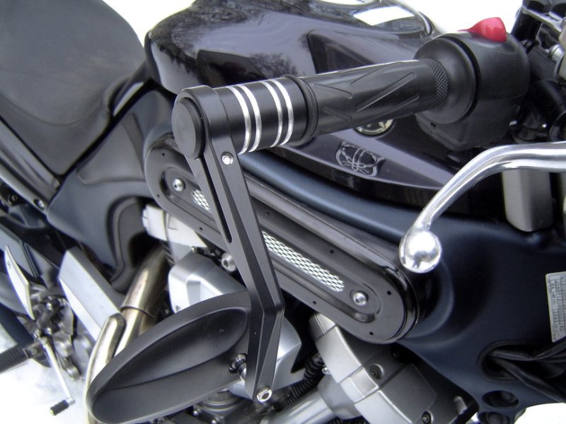 Bar End Weights (long) Type-7 for handlebar end mirrors - Click Image to Close