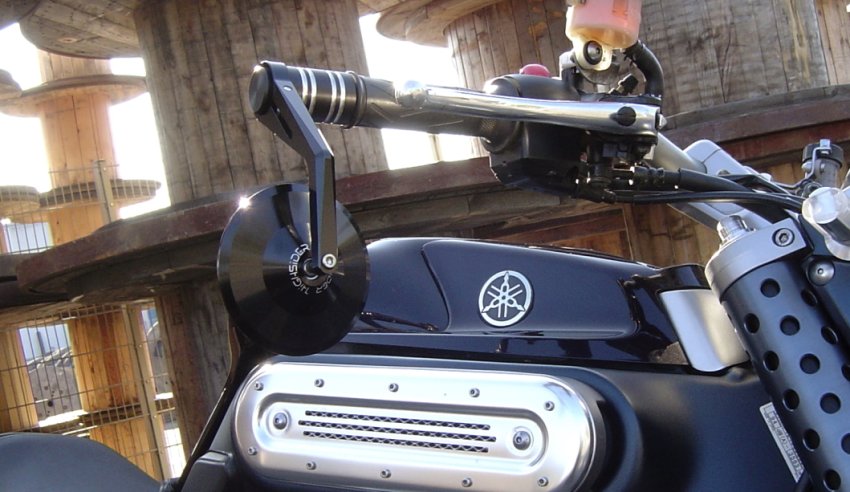 Bar End Weights (long) Type-7 for handlebar end mirrors - Click Image to Close