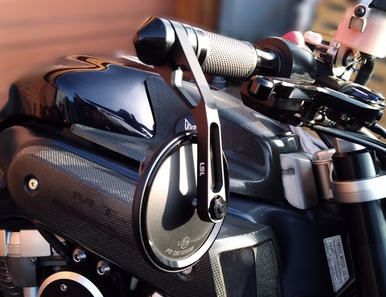 Bar End Mirror LSL NOVA-RUN long (ECE standard) - Click Image to Close