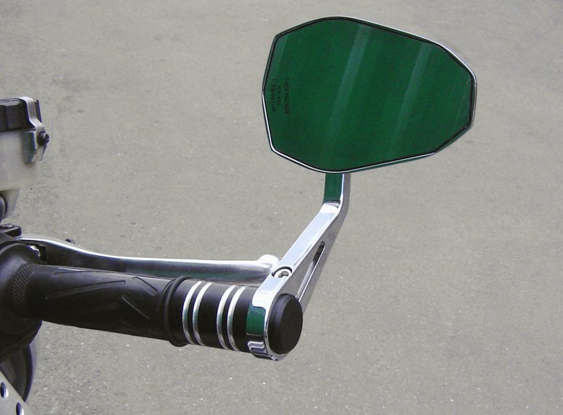 Bar End Mirror VICTORY chrome (ECE standard) - Click Image to Close