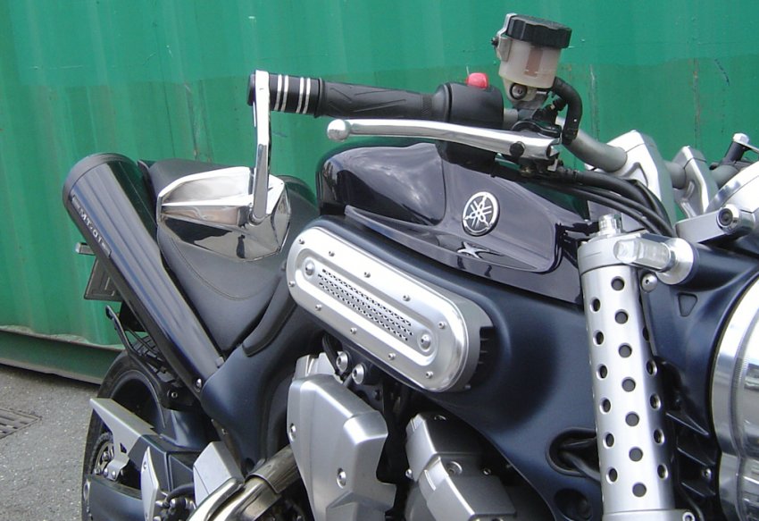 Bar End Mirror VICTORY chrome (ECE standard) - Click Image to Close