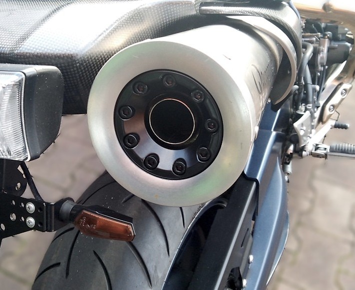 Exhaust Inner Ring Set black - Click Image to Close